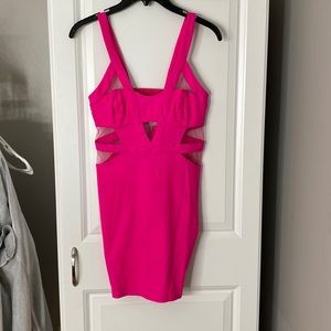 Great mini dress for a bachelorette or girls night out.